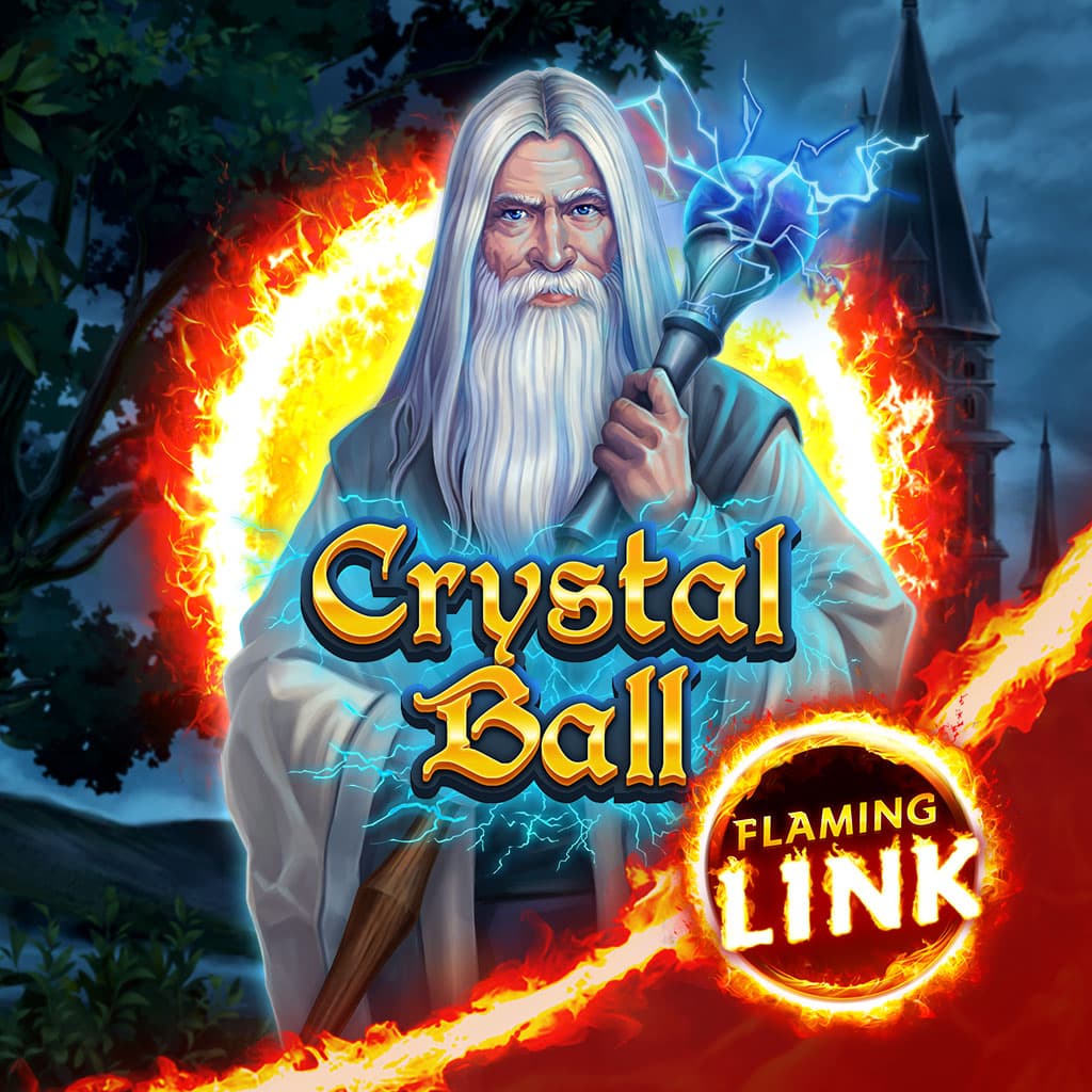 Crystal Ball Flaming Link