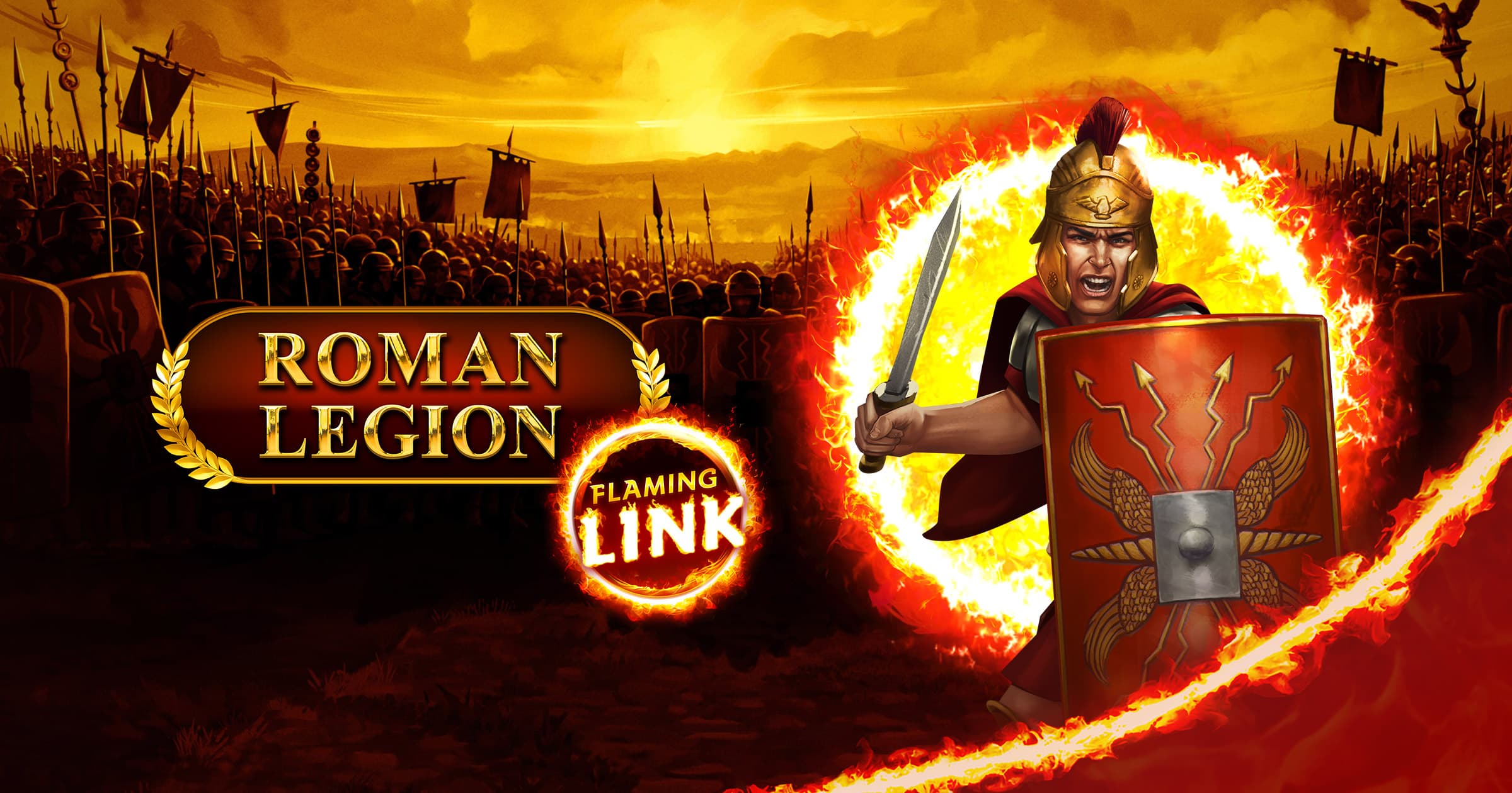 Roman Legion Flaming Link