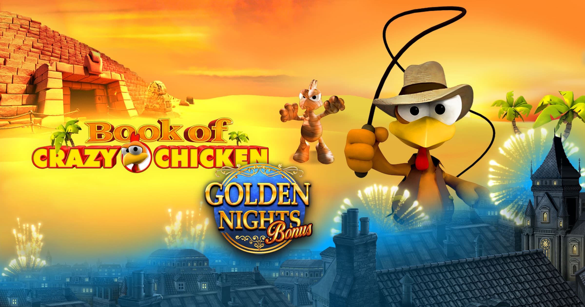 Book of Crazy Chicken Golden Nights Bonus